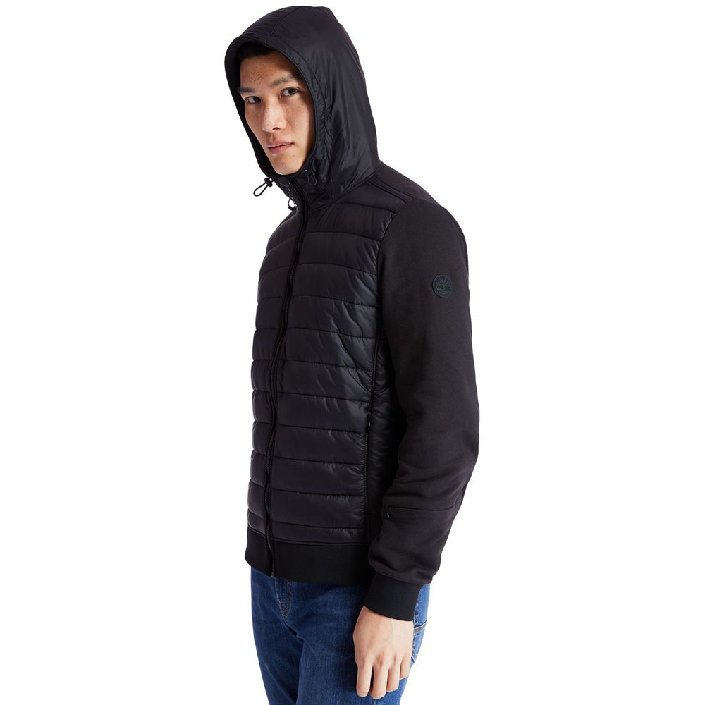 Timberland Mens Jackets Mt. Cabot Hybrid - Black - India RB9476513